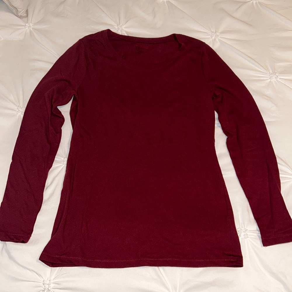 Red Long Sleeve Shirt